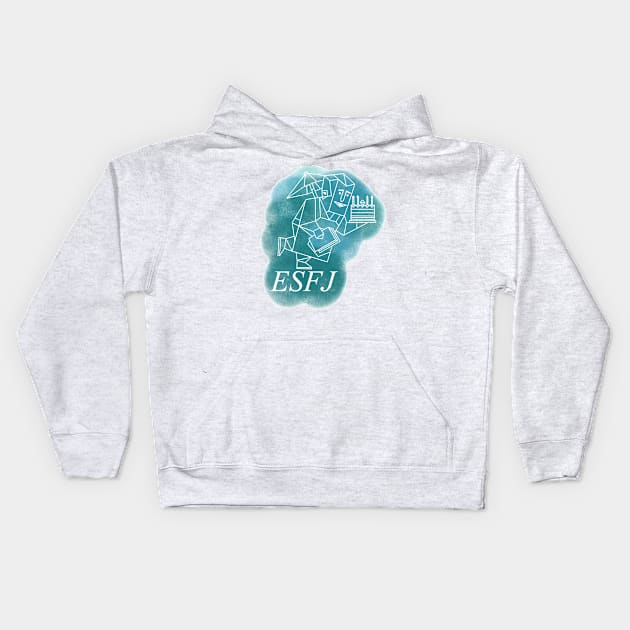 ESFJ - The Consul Kids Hoodie by KiraCollins